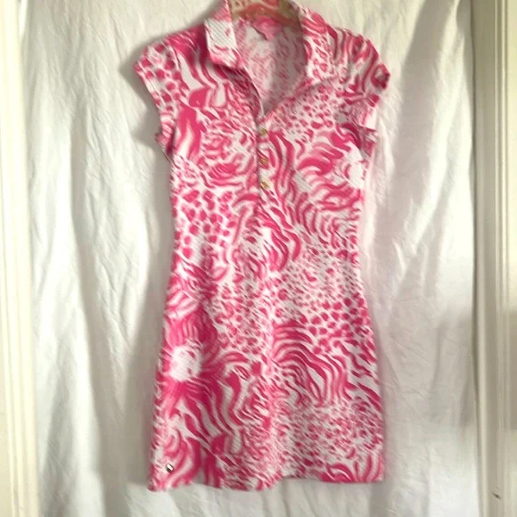 Lily Pulitzer Women’s Small Pink & White dress - Picture 1 of 3